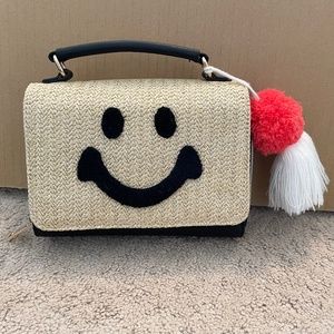 Smiley face bag / crossbody